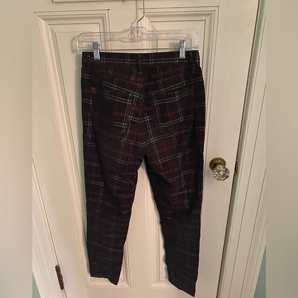 urban outfitters plaid corduroy pants - Picture 4 of 4